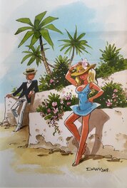 Dany - Colombe et Olivier Rameau - Illustration originale