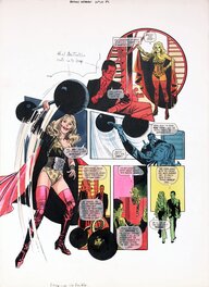 John M. Burns - Bionic Woman LOOK IN #10 p01 - Planche originale