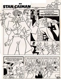 François Thomas - François Thomas : Stan Caïman contre les pin-up p 39 - Comic Strip
