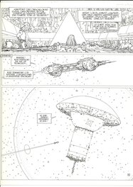 Moebius - Incal / CE QUI EST EN HAUT - Planche originale