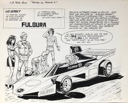 Christian Denayer - Patrick Leman • Corrida en Formule 1 - Comic Strip
