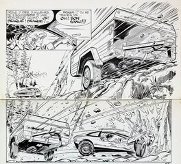 Christian Denayer - Patrick Leman • Corrida en Formule 1 p06 - Comic Strip