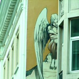 Mur d’immeuble Bruxelles Mur d’immeuble Bruxelles