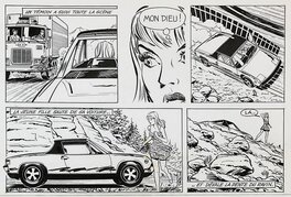 Christian Lippens - "plongeon pour une amitié" p05 • Porsche - Comic Strip