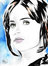 Shelton Bryant - Jyn Erso (Felicity Jones) - Original Illustration