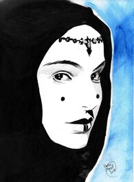 Shelton Bryant - Padmé Amidala (Natalie Portman) - Original Illustration