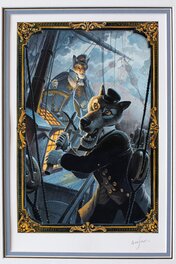 Alexis Nesme - Les enfants du Capitaine Grant - Original Illustration