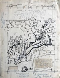 Steve Dowling - Garth n° 8 La jeunesse de Garth - couv - Original Cover