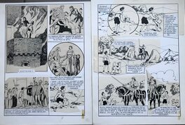 Joseph Porphyre Pinchon - Olive et Bengali au pays des légendes pl 24 & 25 - Comic Strip