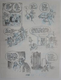 Will Eisner - Dropsie avenue - extra sketches - Œuvre originale