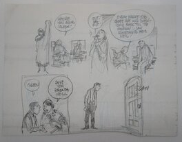 Will Eisner - Dropsie avenue - extra sketches - Original art