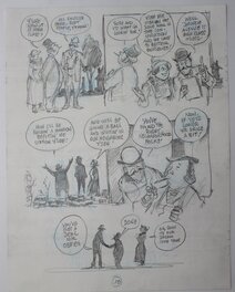 Will Eisner - Dropsie avenue - page 10 - Original art