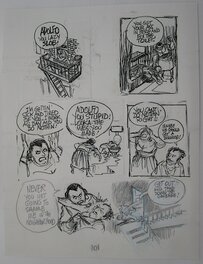 Will Eisner - Dropsie avenue - page 101 - Original art