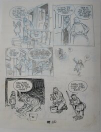 Will Eisner - Dropsie avenue - page 100 - Original art