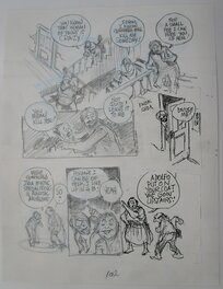 Will Eisner - Dropsie avenue - page 102 - Original art