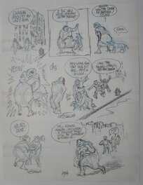 Will Eisner - Dropsie avenue - page 104 - Original art