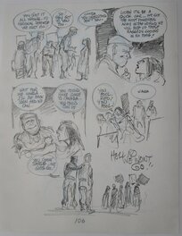 Will Eisner - Dropsie avenue - page 106 - Original art