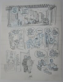 Will Eisner - Dropsie avenue - page 107 - Original art