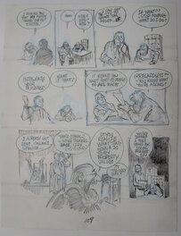 Will Eisner - Dropsie avenue - page 109 - Original art
