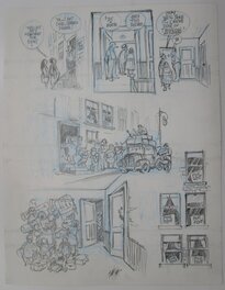 Will Eisner - Dropsie avenue - page 111 - Original art