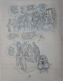 Will Eisner - Dropsie avenue - page 119 - Original art
