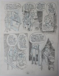 Will Eisner - Dropsie avenue - page 12 - Original art