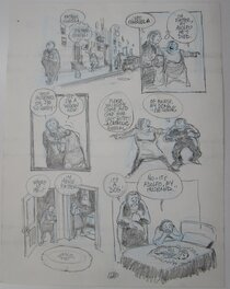 Will Eisner - Dropsie avenue - page 120 - Original art