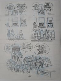 Will Eisner - Dropsie avenue - page 121 - Original art
