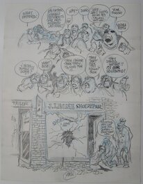 Will Eisner - Dropsie avenue - page 122 - Original art