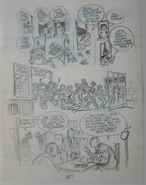 Will Eisner - Dropsie avenue - page 123 - Original art