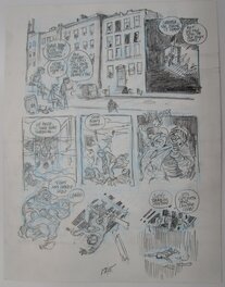 Will Eisner - Dropsie avenue - page 125 - Original art