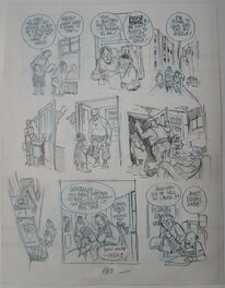Will Eisner - Dropsie avenue - page 130 - Original art