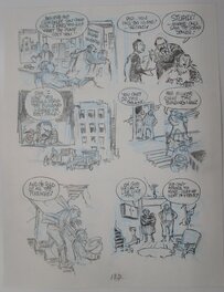 Will Eisner - Dropsie avenue - page 132 - Original art