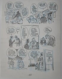 Will Eisner - Dropsie avenue - page 133 - Original art