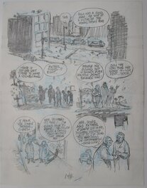 Will Eisner - Dropsie avenue - page 140 - Original art