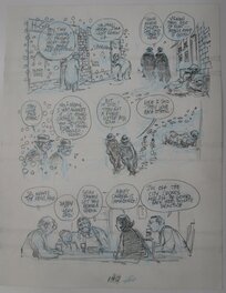 Will Eisner - Dropsie avenue - page 142 - Original art