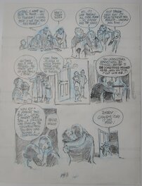 Will Eisner - Dropsie avenue - page 143 - Original art