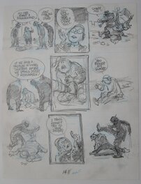 Will Eisner - Dropsie avenue - page 148 - Original art