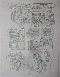 Will Eisner - Dropsie avenue - page 15 - Original art