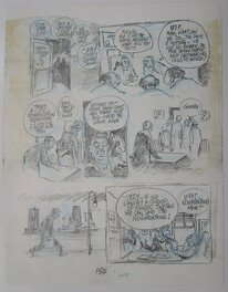 Will Eisner - Dropsie avenue - page 152 - Original art