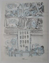 Will Eisner - Dropsie avenue - page 156 - Original art