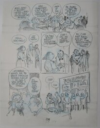 Will Eisner - Dropsie avenue - page 159 - Original art