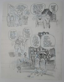 Will Eisner - Dropsie avenue - page 160 - Original art