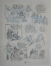 Will Eisner - Dropsie avenue - page 163 - Original art