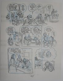 Will Eisner - Dropsie avenue - page 165 - Original art