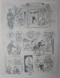 Will Eisner - Dropsie avenue - page 20 - Original art