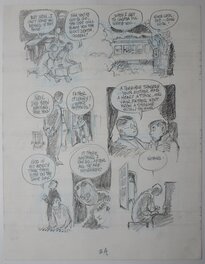 Will Eisner - Dropsie avenue - page 24 - Original art