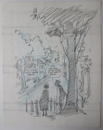 Will Eisner - Dropsie avenue - page 25 - Original art