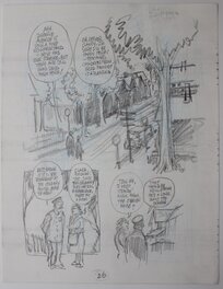 Will Eisner - Dropsie avenue - page 26 - Original art
