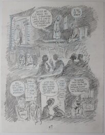 Will Eisner - Dropsie avenue - page 27 - Original art